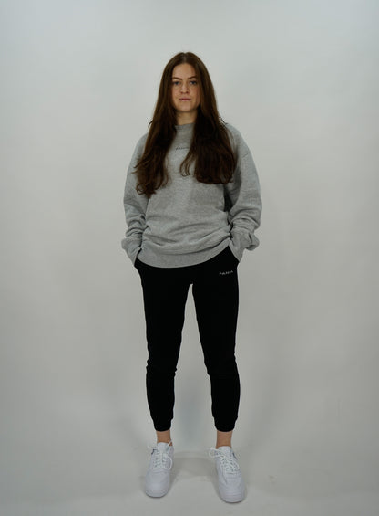 OVERSIZED SWEATSHIRT HEATHER GREY